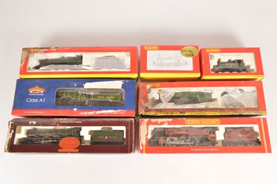 Lot 83 - Hornby and other  Steam Locomotives in original boxes 00 gauge (7)