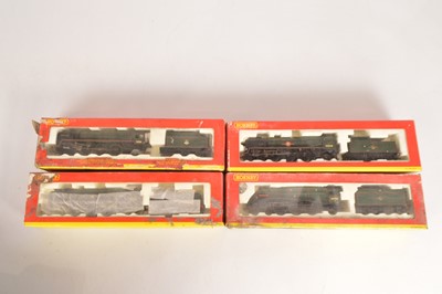 Lot 84 - Hornby Steam Locomotives and Tenders in original boxes 00 gauge (4)