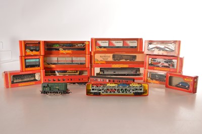 Lot 87 - Hornby Diesel Locomotives wagons and coaches in original boxes 00 gauge (17)