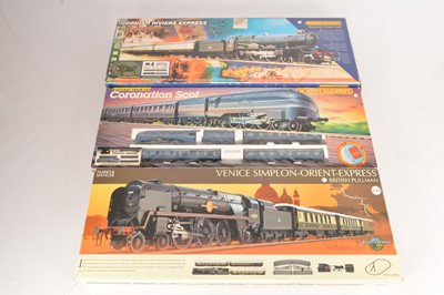 Lot 90 - Hornby Train Sets in original boxes  00 gauge (3)