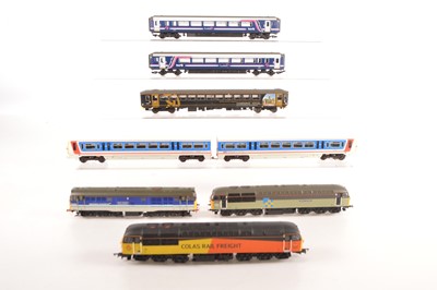 Lot 95 - Hornby Diesel  Locomotives and Multiple Units 00 gauge (6)
