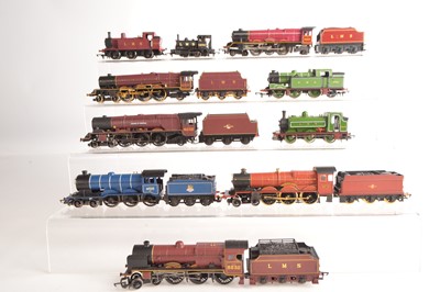 Lot 102 - Hornby and other Steam Tender and Tank Locomotives 00 gauge (10)