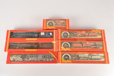 Lot 106 - Hornby Steam Locomotives and Tenders 00 gauge in original boxes (7)