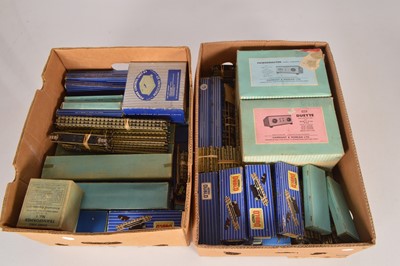 Lot 121 - Large Quantity of Hornby-Dublo 00 Gauge boxed and unboxed 3-Rail Track and Transformers and Controllers, (470+)