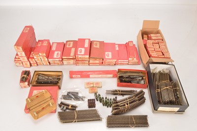 Lot 191 - Hornby-Dublo 00 Gauge 2-Rail Track and Points (large qty 400+)
