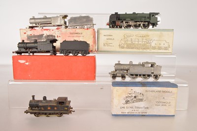 Lot 220 - LMS 00 Guage Kitbuilt Locomotives (5)