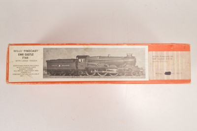 Lot 230 - Wills Finecast 00 Gauge F144 unmade Locomotive and Tender kit in original box