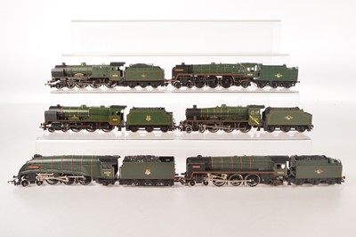 Lot 304 - Bachmann Hornby Steam Locomotives and Tenders 00 gauge (6)