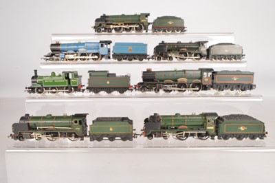 Lot 307 - Hornby Lima Steam Locomotives and Tender 00 gauge (7)
