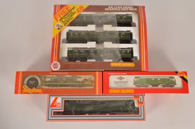 Lot 347 - Hornby and Lima 00 gauge Diesel Locomotives and units in original boxes (4)