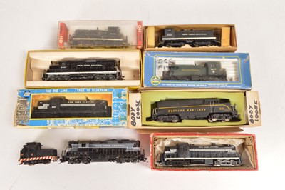 Lot 385 - AHM Athearn Lindberg Diesel Locomotives US H0 gauge (9)