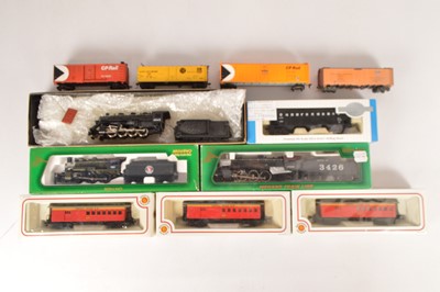 Lot 388 - Mehano IHC and other Steam Locomotives coaches and freight cars  H0 gauge (11)