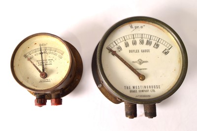 Lot 416 - Two Westinghouse Pressure Gauges