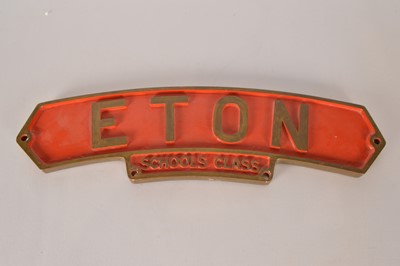 Lot 432 - Replica Schools class Nameplate (1)