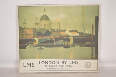 Lot 442 - Reproduction canvas print of St Pauls Cathedral (1)