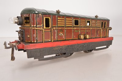 Lot 478 - Hornby 0 Gauge Metropolitan 3-rail Electric Locomotive