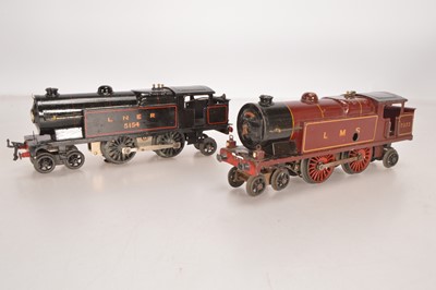 Lot 482 - Hornby 0 Gauge No.2 Special Tank Locomotives LNER & LMS (2)