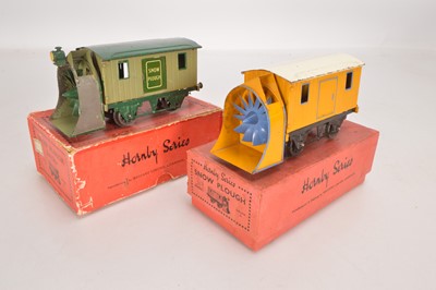 Lot 501 - Hornby 0 Gauge pair of Snowploughs (2)