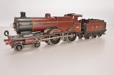 Lot 502 - Hornby 0 Gauge E220 special Loco & Tender LMS maroon 'Compound'