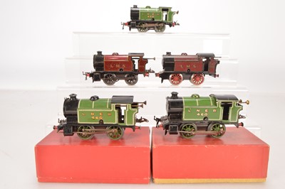 Lot 507 - Hornby 0 Gauge M3 and No.101 Clockwork Tank Locos (5)