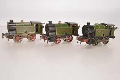 Lot 508 - Hornby 0 Gauge M3 and No.101 GWR/SR Clockwork Tank Locos (3)