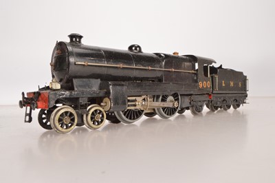 Lot 515 - Hornby 0 Gauge E320 Locomotive & Tender LMS black