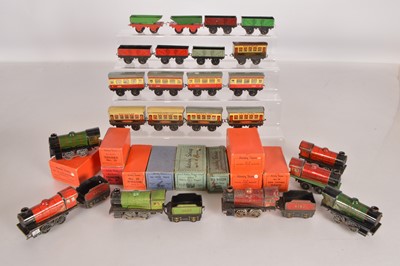 Lot 520 - Hornby 0 Gauge pre and Post war M series Locomotives and Rolling stock (30)