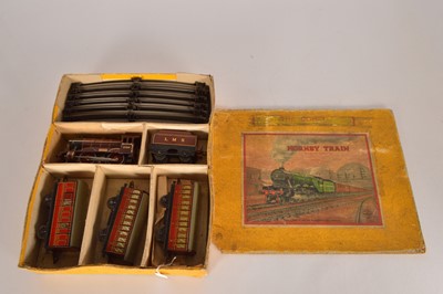 Lot 540 - Hornby 0 Gauge The Comet E120 LMS 3 Rail Electric Train Set 