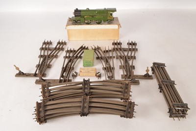 Lot 608 - Hornby 0 Gauge Electric LNER 'Flying Scotsman' E320 Locomotive only with electric track