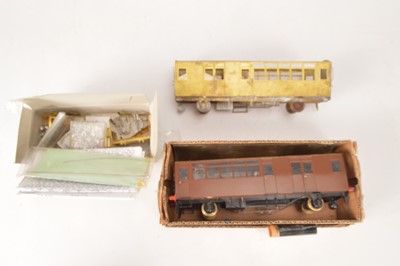 Lot 655 - Assorted O Gauge Kit Drewry and Wickham Diesel Railcars (3)