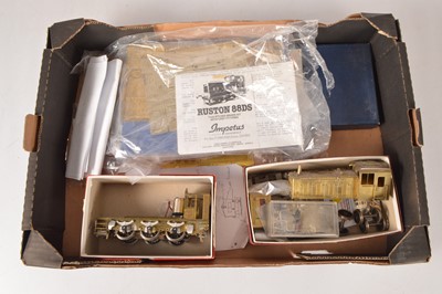 Lot 656 - Assorted O Gauge Kit Diesel Shunters (3?)