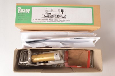 Lot 658 - A part-made O Gauge Ex-LSWR '0298' Beattie Well Tank Locomotive Kit by Roxey Mouldings
