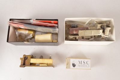 Lot 661 - Part-made O Gauge GWR '1361' class 0-6-0 Pannier Tank and another 0-6-0T Locomotive Kits (2)