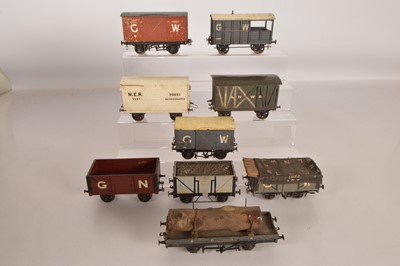 Lot 725 - Commercial & kit group of rolling stock (9)