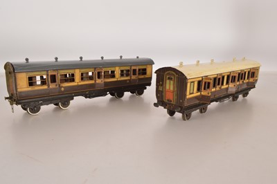 Lot 727 - Bing gauge 1 1921 Series LNWR Passenger coaches (2)