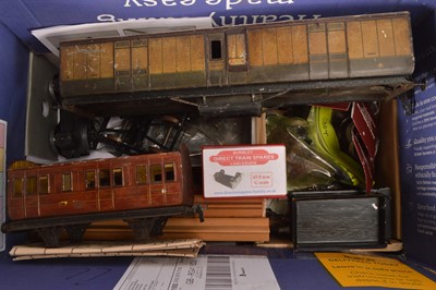 Lot 736 - An assortment of Gauge 1 Spares and Components (qty)