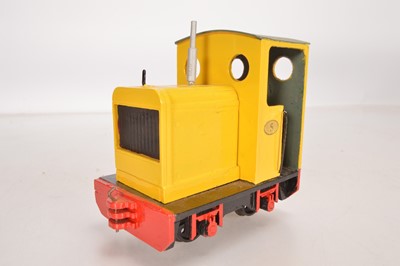 Lot 739 - Scratch built Gauge 1 Narrow Gauge 32 mm 0-4-0 Battery operated diesel Shunter