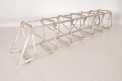 Lot 742 - Garden Railway Aluminium Truss Girder Bridge