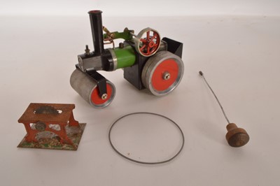 Lot 762 - Mamod unboxed Steam Roller and Saw bench (4)