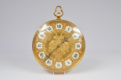 Lot 5 - A c1960s wall clock by Imhof
