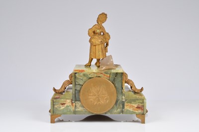 Lot 7 - An Art Deco period French mantle clock