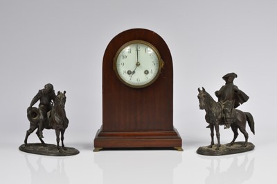 Lot 23 - An Edwardian period mantle clock