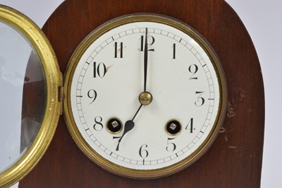 Lot 23 - An Edwardian period mantle clock