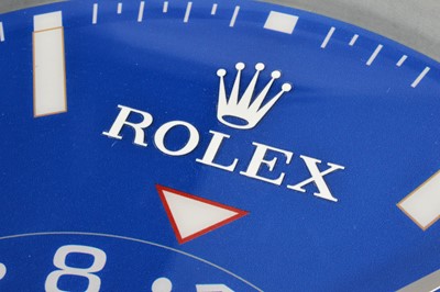 Lot 25 - A modern Watch Dealership style wall clock