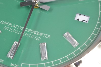 Lot 27 - A modern Watch Dealership style wall clock