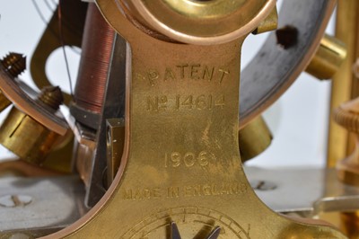 Lot 37 - An early 20th century Eureka Clock Co electromagnetic mantle clock