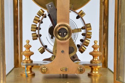 Lot 37 - An early 20th century Eureka Clock Co electromagnetic mantle clock