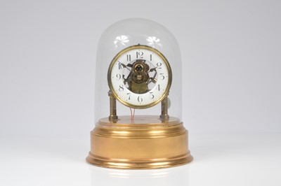 Lot 39 - An early 20th century Eureka Clock Co electromagnetic mantle clock