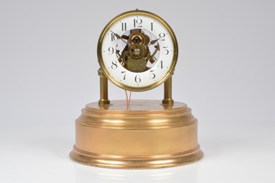 Lot 39 - An early 20th century Eureka Clock Co electromagnetic mantle clock