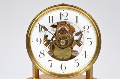 Lot 39 - An early 20th century Eureka Clock Co electromagnetic mantle clock
